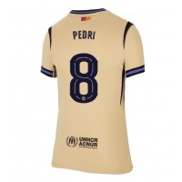 Barcelona Pedri Gonzalez #8 Bortatröja Dam 2025-26 Kortärmad